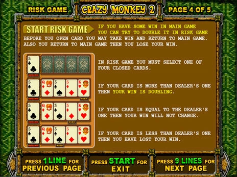 casino screen of symbols