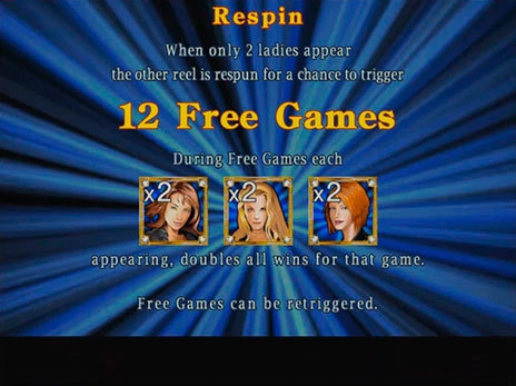 casino screen of symbols