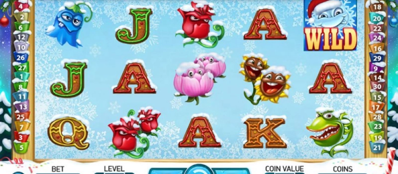 casino screen of symbols