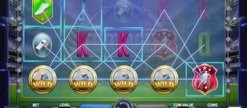 casino screen of symbols