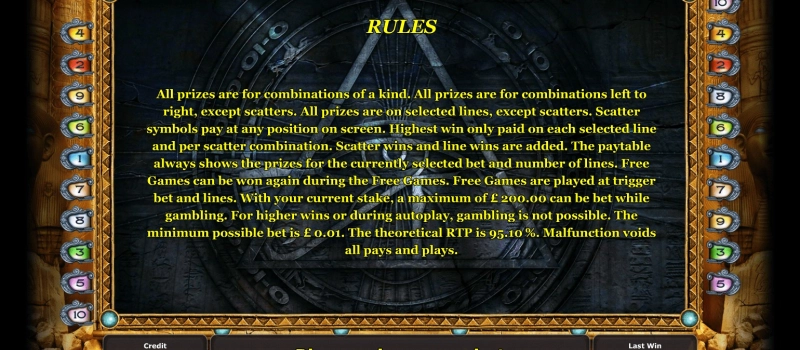 casino screen of how