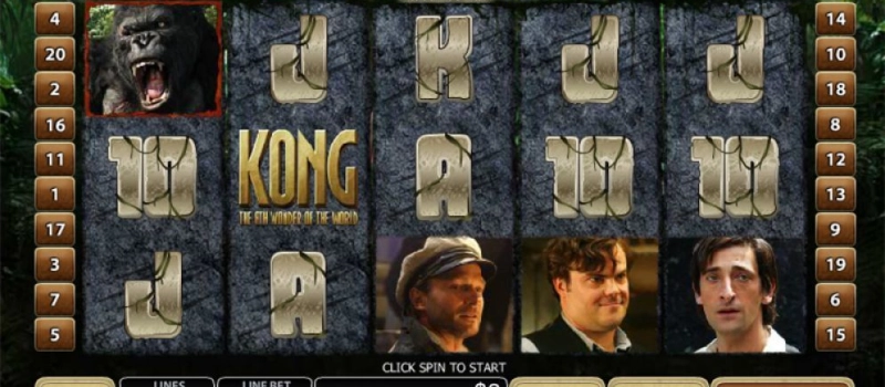 casino screen of symbols