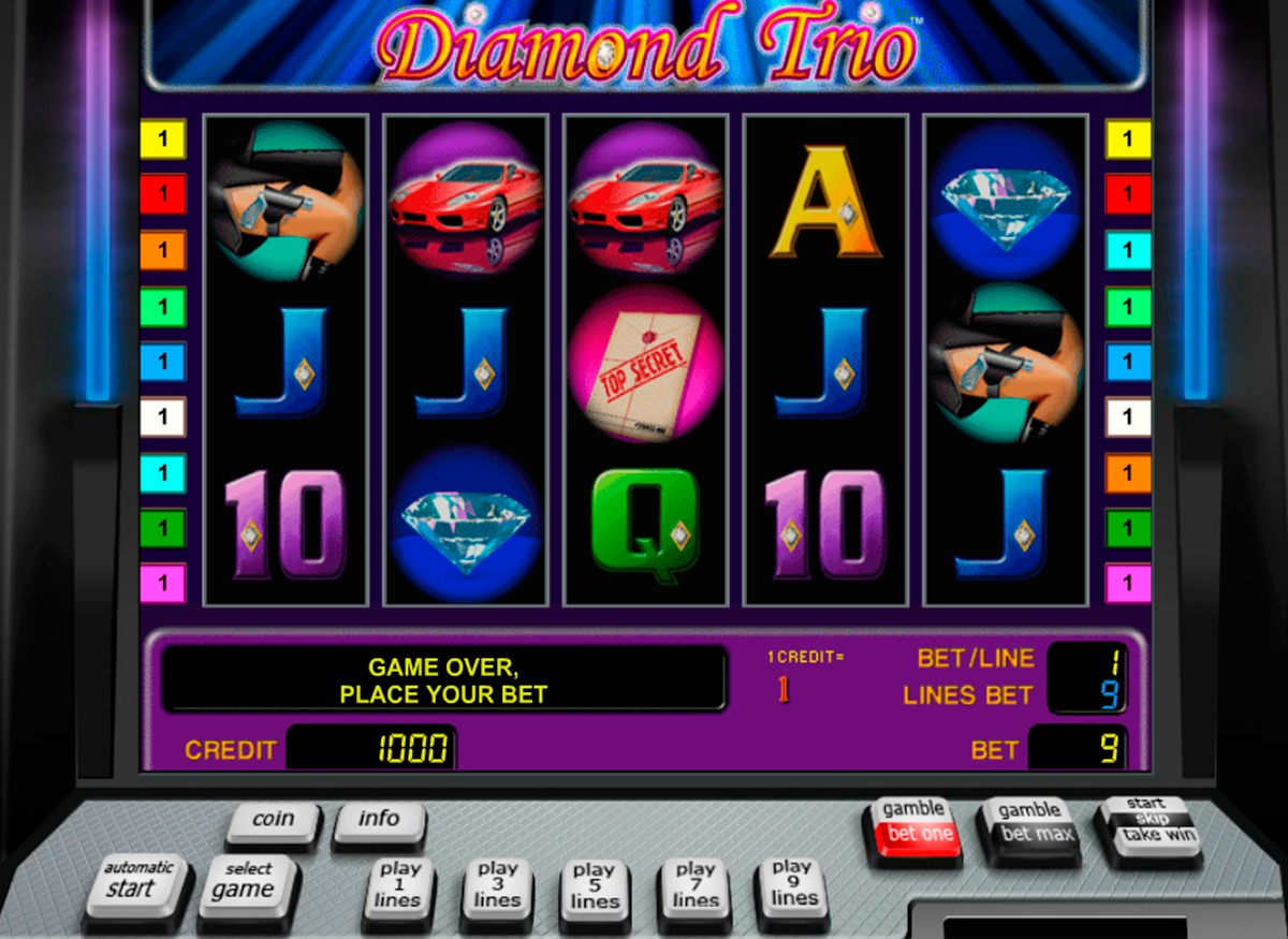 Игровой автомат Diamond Trio