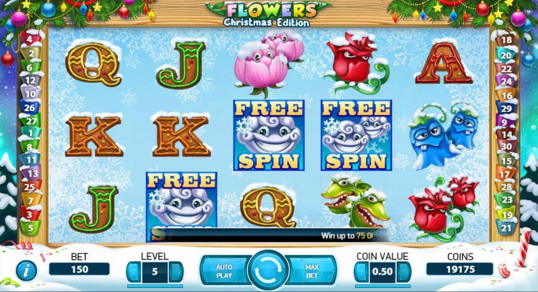 Игровой автомат Flowers: Christmas Edition