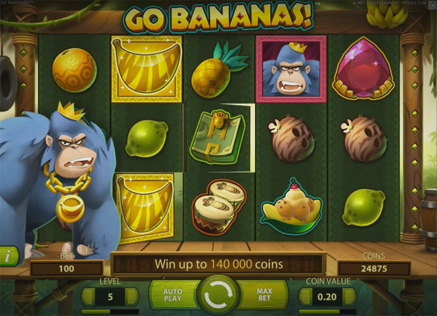 Игровой автомат Go Bananas