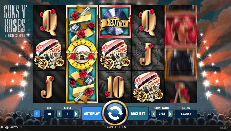 Игровой автомат Guns N Roses