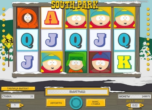 Игровой автомат South Park